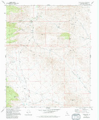 Pinyon Mtn 1972 topographic map thumbnail