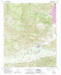 Piru 1952 topographic map thumbnail