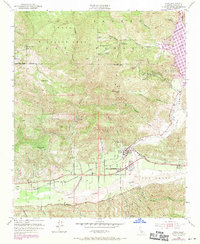 Piru 1952 topographic map thumbnail