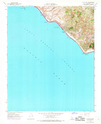 Pitas Point 1950 topographic map thumbnail