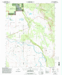 Pittville 1995 topographic map thumbnail