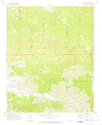 Piute Peak 1972 topographic map thumbnail