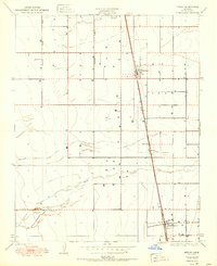 Pixley 1950 topographic map thumbnail