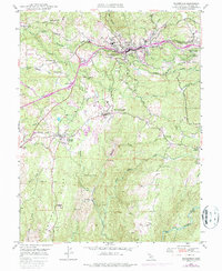 Placerville 1949 topographic map thumbnail