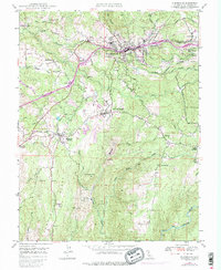 Placerville 1949 topographic map thumbnail
