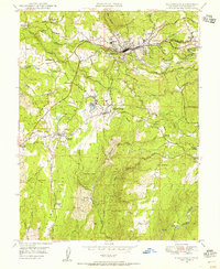 Placerville 1949 topographic map thumbnail
