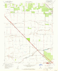 Plainsburg 1960 topographic map thumbnail