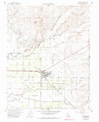 Planada 1961 topographic map thumbnail