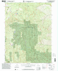 Plaskett Meadows 1995 topographic map thumbnail