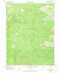 Plaskett meadows 1967 topographic map thumbnail