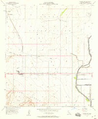 Plaster City 1957 topographic map thumbnail