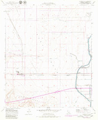 Plaster City 1957 topographic map thumbnail