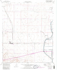 Plaster City 1957 topographic map thumbnail