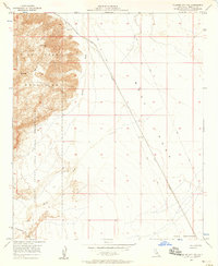 Plaster City NW 1956 topographic map thumbnail