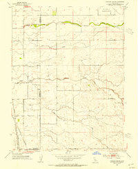 Pleasant Grove 1953 topographic map thumbnail