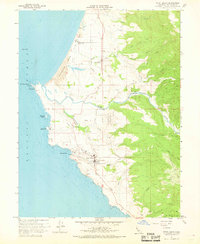 Point Arena 1960 topographic map thumbnail