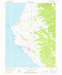 Point Arena 1960 topographic map thumbnail