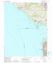 Point Bonita 1954 topographic map thumbnail