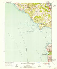 Point Bonita 1954 topographic map thumbnail