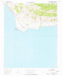Point Conception 1953 topographic map thumbnail