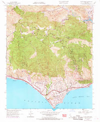Point Dume 1950 topographic map thumbnail