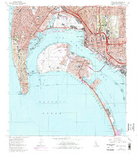 Point Loma 1967 topographic map thumbnail