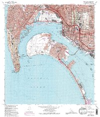 Point Loma 1967 topographic map thumbnail