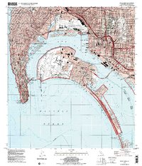 Point Loma 1996 topographic map thumbnail