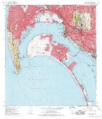 Point Loma 1967 topographic map thumbnail