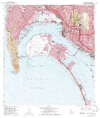 Point Loma 1967 topographic map thumbnail