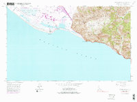 Point Mugu 1949 topographic map thumbnail