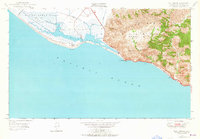 Point Mugu 1949 topographic map preview