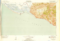 Point Mugu 1950 topographic map thumbnail