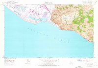 Point Mugu 1949 topographic map thumbnail