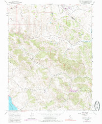 Point Reyes NE 1954 topographic map thumbnail