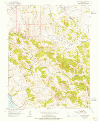 Point Reyes NE 1954 topographic map thumbnail