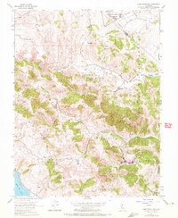 Point Reyes NE 1954 topographic map thumbnail