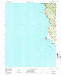 Point Sur 1956 topographic map thumbnail