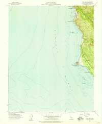 Point Sur 1956 topographic map thumbnail