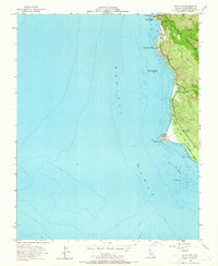Point Sur 1956 topographic map thumbnail