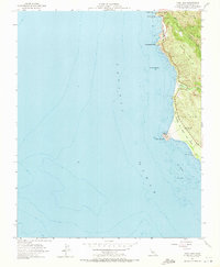 Point Sur 1956 topographic map thumbnail