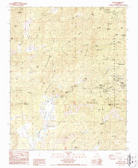 Posey 1986 topographic map preview