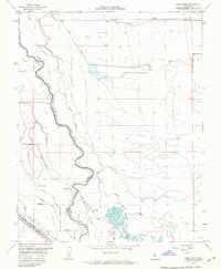 Poso Farm 1962 topographic map thumbnail