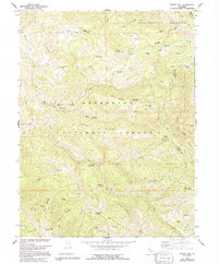 Potato Hill 1967 topographic map thumbnail