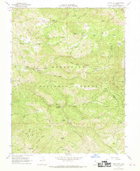 Potato Hill 1967 topographic map thumbnail