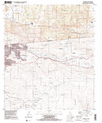 Potrero 1996 topographic map thumbnail