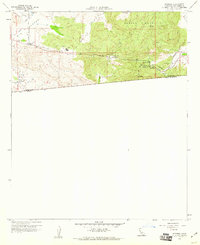 Potrero 1960 topographic map thumbnail