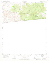 Potrero 1960 topographic map thumbnail