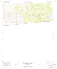 Potrero 1960 topographic map thumbnail