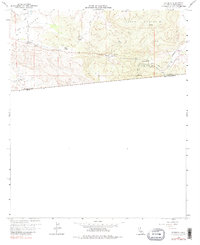 Potrero 1960 topographic map thumbnail